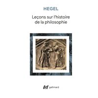 Leçons sur l'histoire de la philosophie