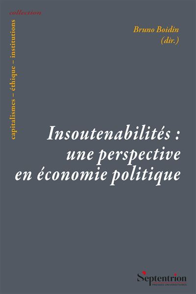Insoutenabilites  une perspective en economie politique