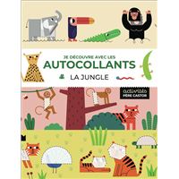Je découvre avec les autocollants - La jungle