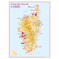 Carte des vins de corse