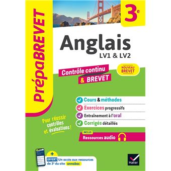 Prépabrevet Anglais 3e - Nouveau Brevet 2025