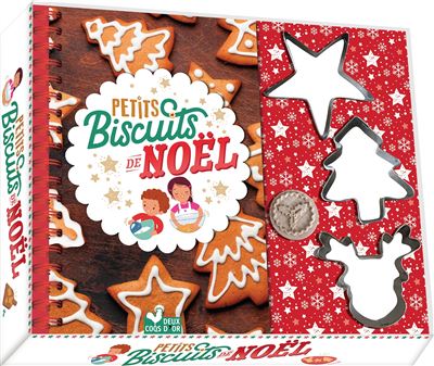 Petits biscuits de Noël - coffret avec accessoires - Marie Pourrech - Deux Coqs D'or - Boîte ou accessoire - Jeux livres objets - Deux Coqs D'or
