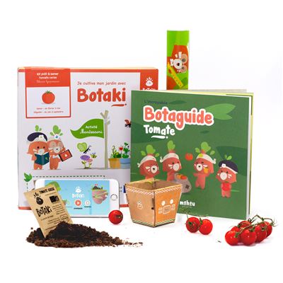 Botaki   Mon kit potager tomate -  Mahou Studio - Boîte ou accessoire
