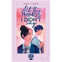 All the things I didn't say
