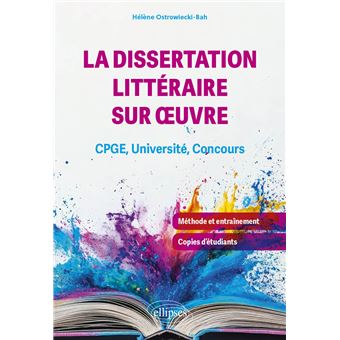 La dissertation littéraire sur oeuvre - 1