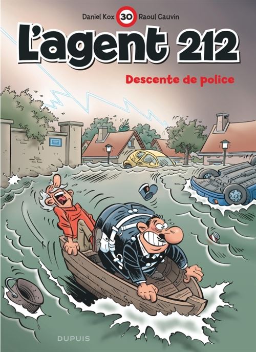 L'agent 212 - Descente de police - Daniel Kox - Gebundene Ausgabe