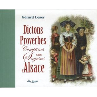 Alsace dictons proverbes et autres sagesses - 1