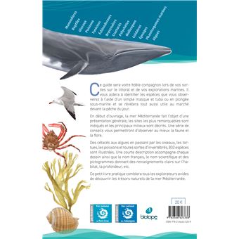 Faune & flore de la mer Méditerranée - 2ème édition