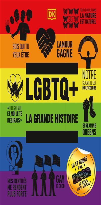 La grande Histoire LGBTQ+ - Collectif - Dorling Kindersley - relié - Beau livre - Dorling Kindersley