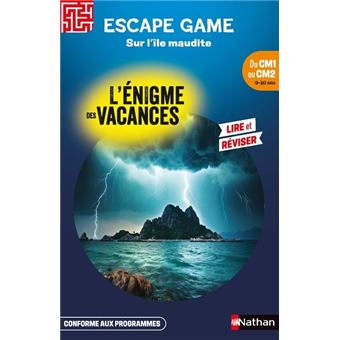 Escape game CM1-CM2: Sur l'ile à marée haute