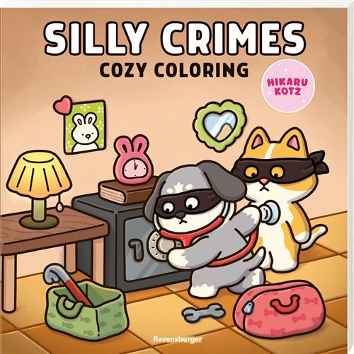 Ravensburger Silly Crimes - Cozy Coloring