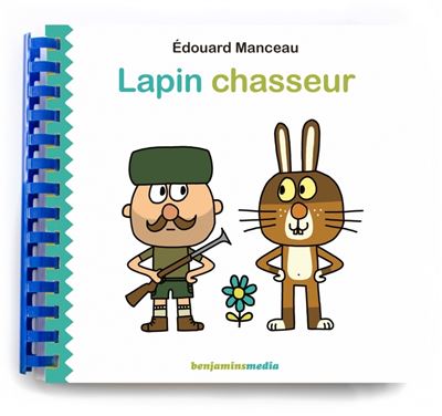 Lapin chasseur - Livre CD MP3 Braille et Gros caracteres