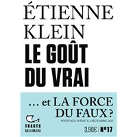 Tracts (N°17) - Le goût du vrai