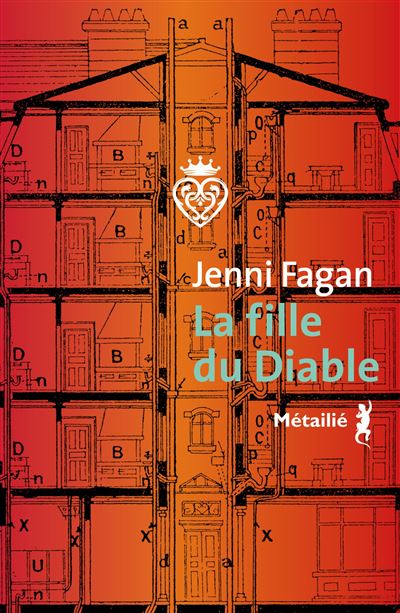 La Fille du Diable - Jenni Fagan - A.m. Metailie - broché - Roman - A M Metailie
