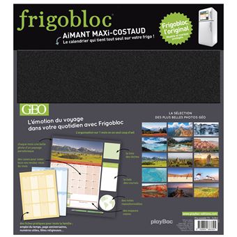 Frigobloc Mensuel 2024 Photos à personnaliser (de sept. 2023 à déc. 2024)  📚🌐 achat livre