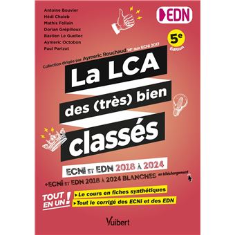 La LCA des (très) bien classés - 1