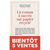 Un roman à succès sur papier recyclé