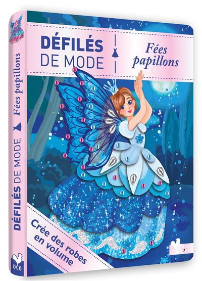 Fées papillons - pochette avec accessoires - Audrey Bussi - Deux Coqs D'or - Boîte ou accessoire - Jeux livres objets - Deux Coqs D'or