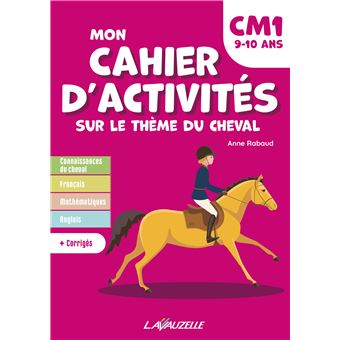 Mon cahier d’activités sur le thème du cheval