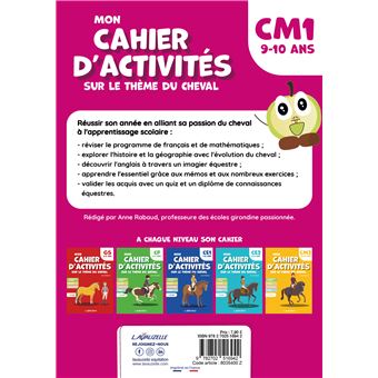 Mon cahier d’activités sur le thème du cheval