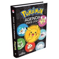 Pokémon - Agenda avec jeux 2026-2027