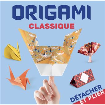 Détacher et plier - Origami classique NE - 1