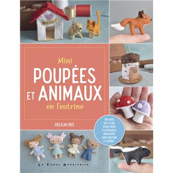 Mini poupées et animaux en feutrine - 1