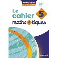 Maths et tiques 5e (2026) - Cahier élève