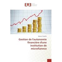 Gestion de l'autonomie financiere d'une institution de microfiannce