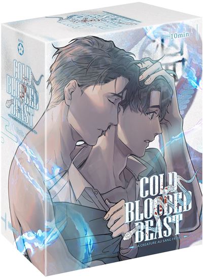 Cold Blooded Beast - Coffret Partie 1 édition collector limitée et numérotée - Tomes 1 à 4 et Goodies - Webtoon Yaoi - 10Min