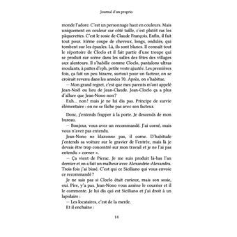 Journal d'un proprio