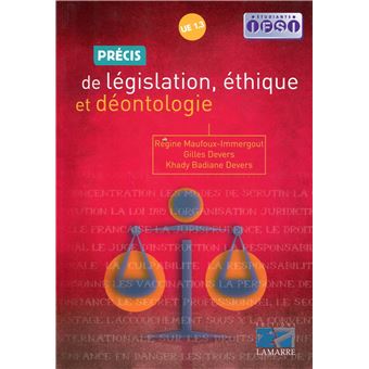 Precis de legislation, ethique et deontologie - 1