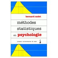 Méthodes statistiques en psychologie