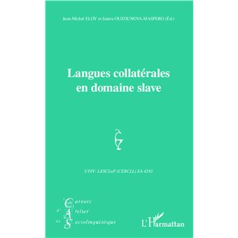 Langues collatérales en domaine slave - 1