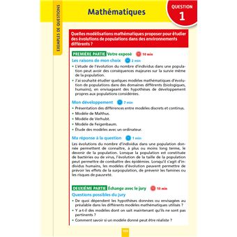 Objectif BAC Fiches - Le grand oral du bac Tle