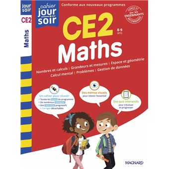 Maths CE2 - Cahier Jour Soir - 1