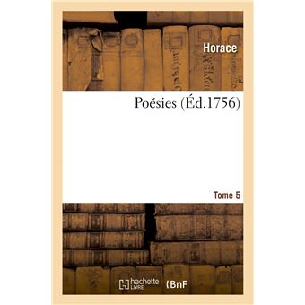 Poésies. Tome 5 - 1