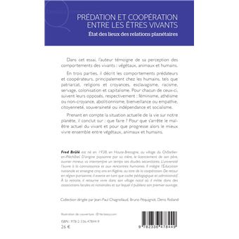 Prédation et coopération entre les êtres vivants