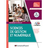 Sciences de gestion et numerique premiere stmg