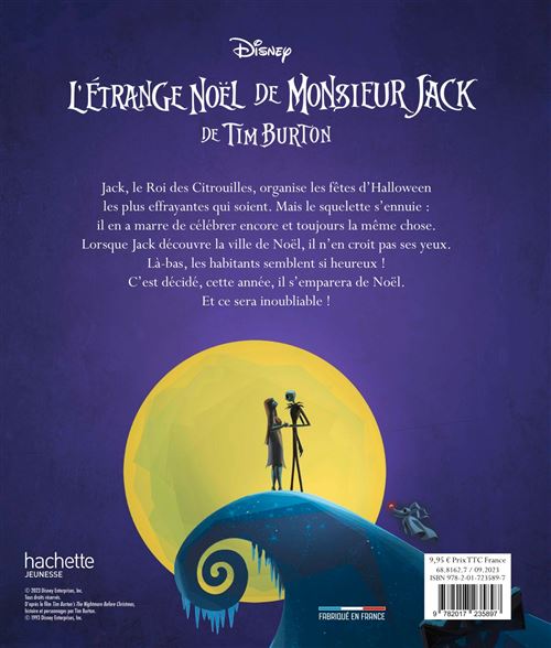 L'Étrange Noel de Monsieur Jack [ The Nightmare Before Christmas ] (French  Edition)