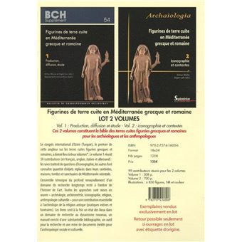 Figurines de terre cuite en Méditerranée grecque et romaine - Lot de 2 volumes - 1