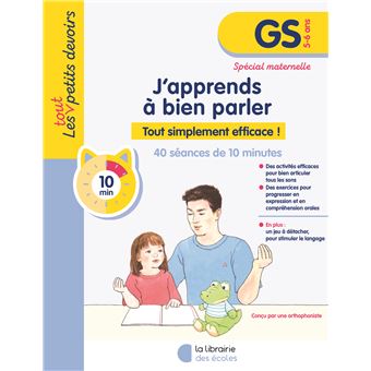 Les tout petits devoirs - J'apprends à bien parler GS (2026) - 1