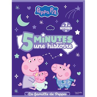 Peppa Pig – Coffret De 5 Figurines Avec Bébé Evie, Famille Pig Au Complet, Jouet Articulé Pour Enfants Dès 3 Ans