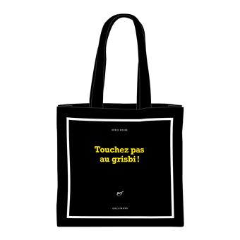 Sac en tissu Série noire 