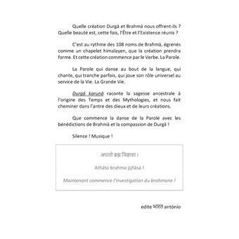Durga karuna (ou la Compassion de la Déesse)
