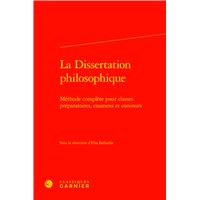 La Dissertation philosophique