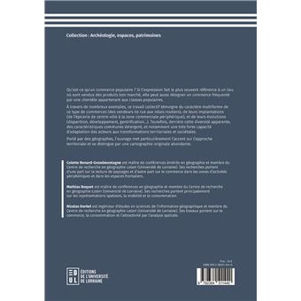 Territoires du commerce populaire