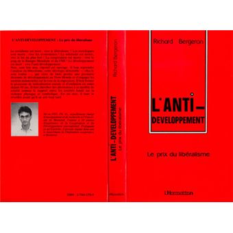 L'anti-développement - 1