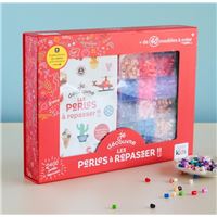 【送料無料/新品】 perles en forêt Guirlande à avec coffret - repasser ベビー食器