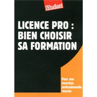 Licence pro : bien choisir sa formation - 1